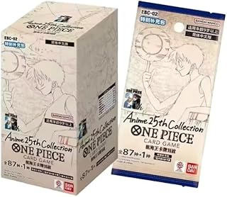 One Piece Card Game EB-02 Anime 25th Collection Display (Japanisch)