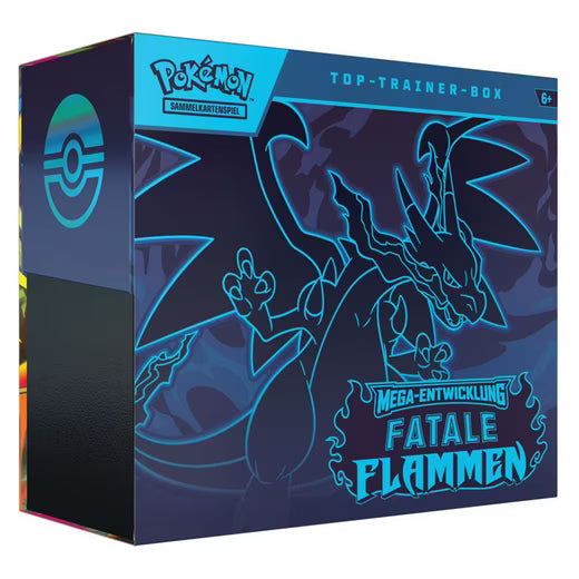 Pokémon Mega-Entwicklung – Fatale Flammen Top Trainer Box (Deutsch)