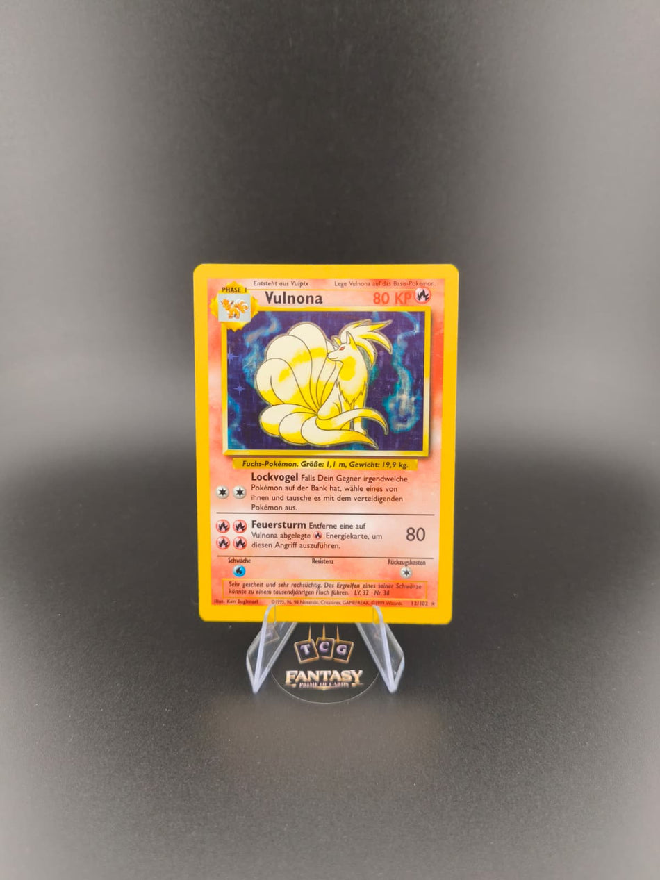 Pokémon Vulnona – Base Set Holo (Deutsch)