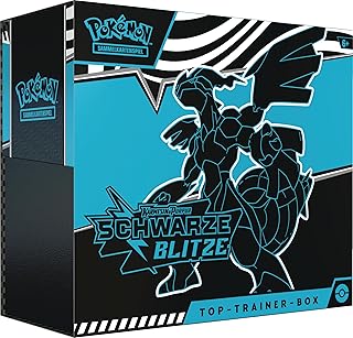Pokémon Karmesin & Purpur – Schwarze Blitze Top Trainer Box