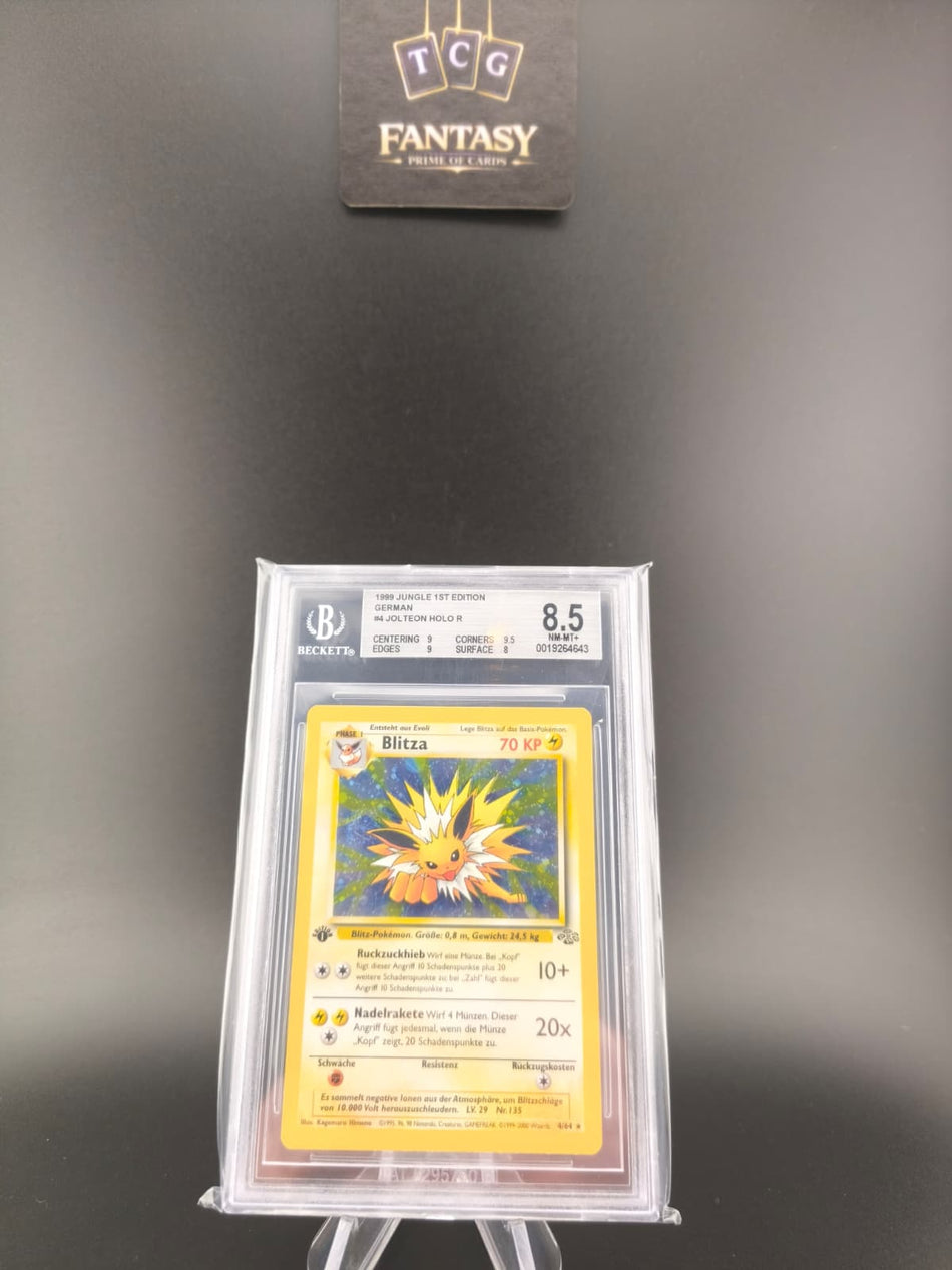 Pokémon Jolteon Holo – Jungle 1st Edition (German) BGS 8.5