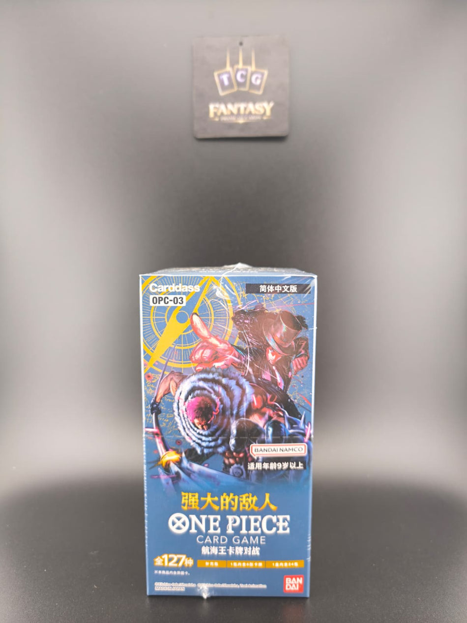 One Piece Card Game OP-03 Mighty Enemies Display (Chinese Version)