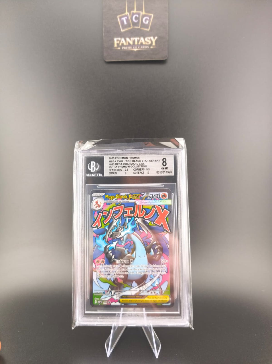 Mega-Glurak X ex – Ultra Premium Collection Promo – BGS 8 NM-MT