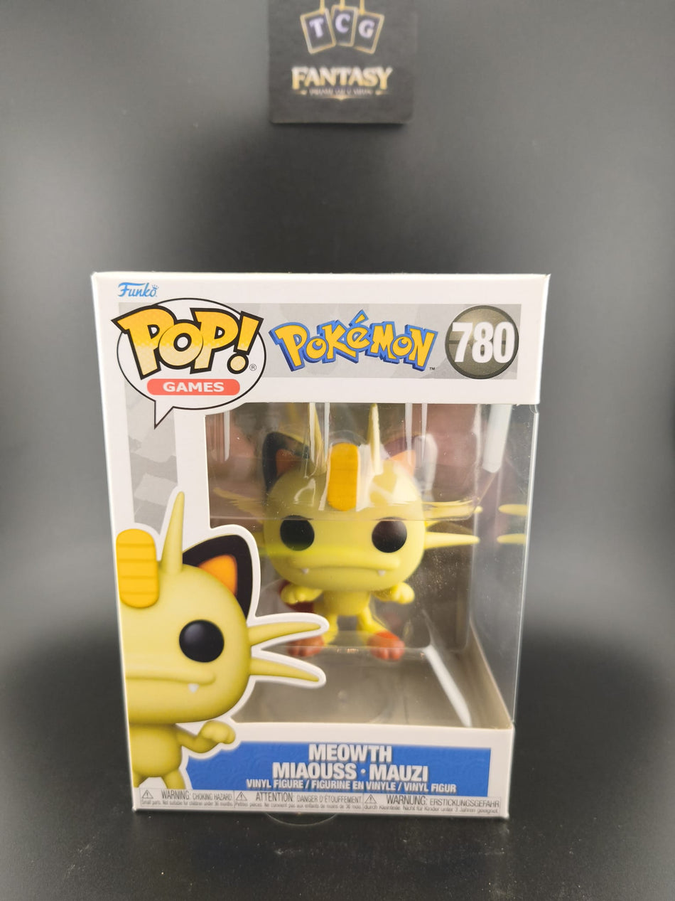 Funko Pop! Games – Meowth / Mauzi #780 (Pokémon)