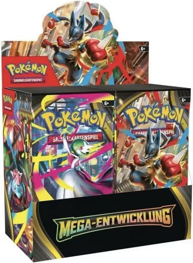 Pokémon Mega-Entwicklung Booster Box (Deutsch)