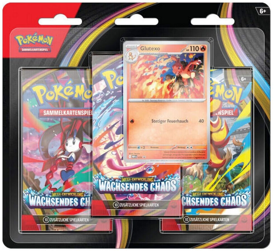 3er‑Blister „Wachsendes Chaos