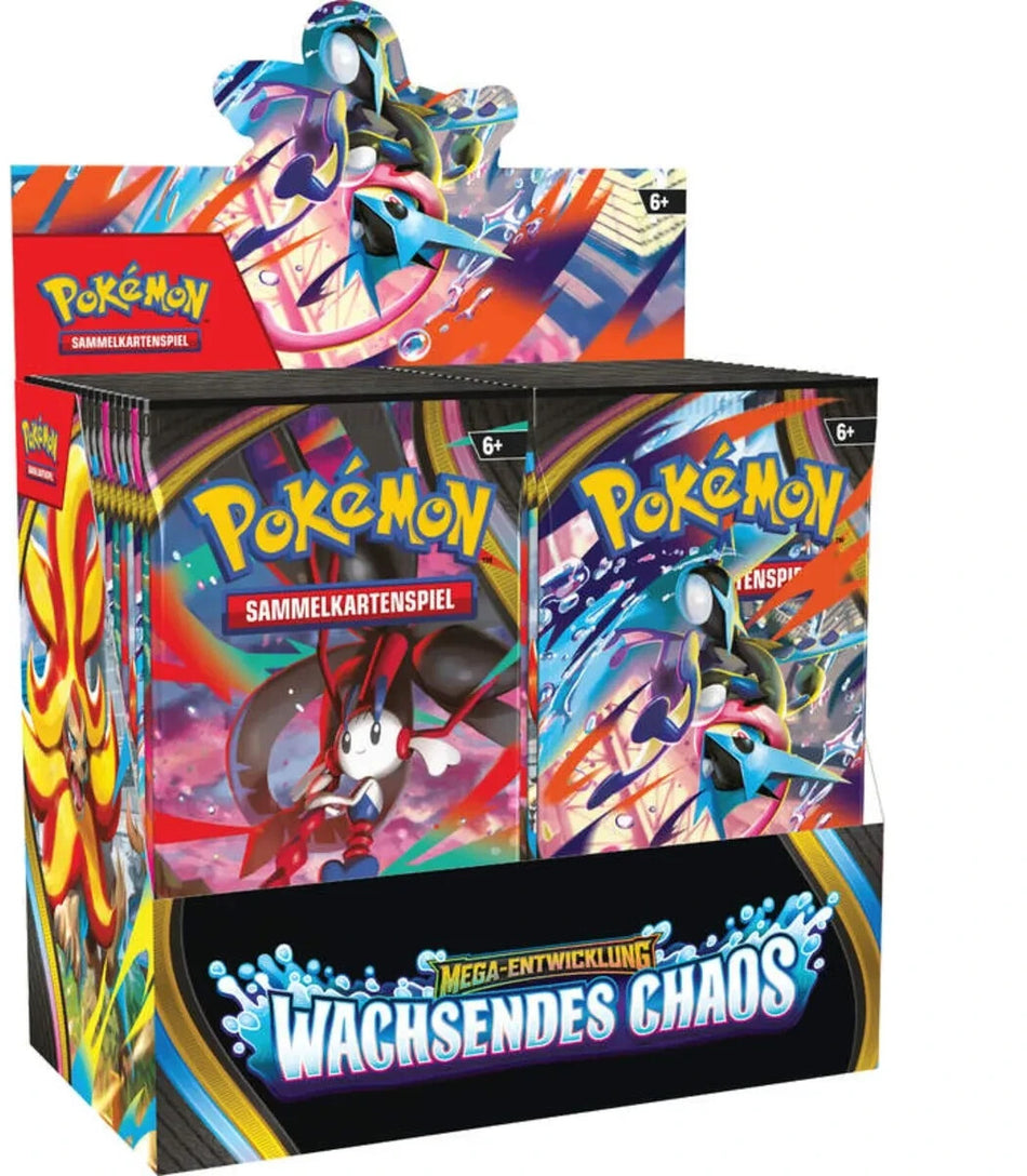 Pokémon Mega Entwicklung: Wachsendes Chaos Booster Display 36 (DE)