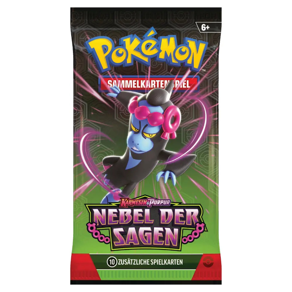 Pokémon Booster Pack – Nebel der Sagen (Deutsch, Scarlet & Violet)
