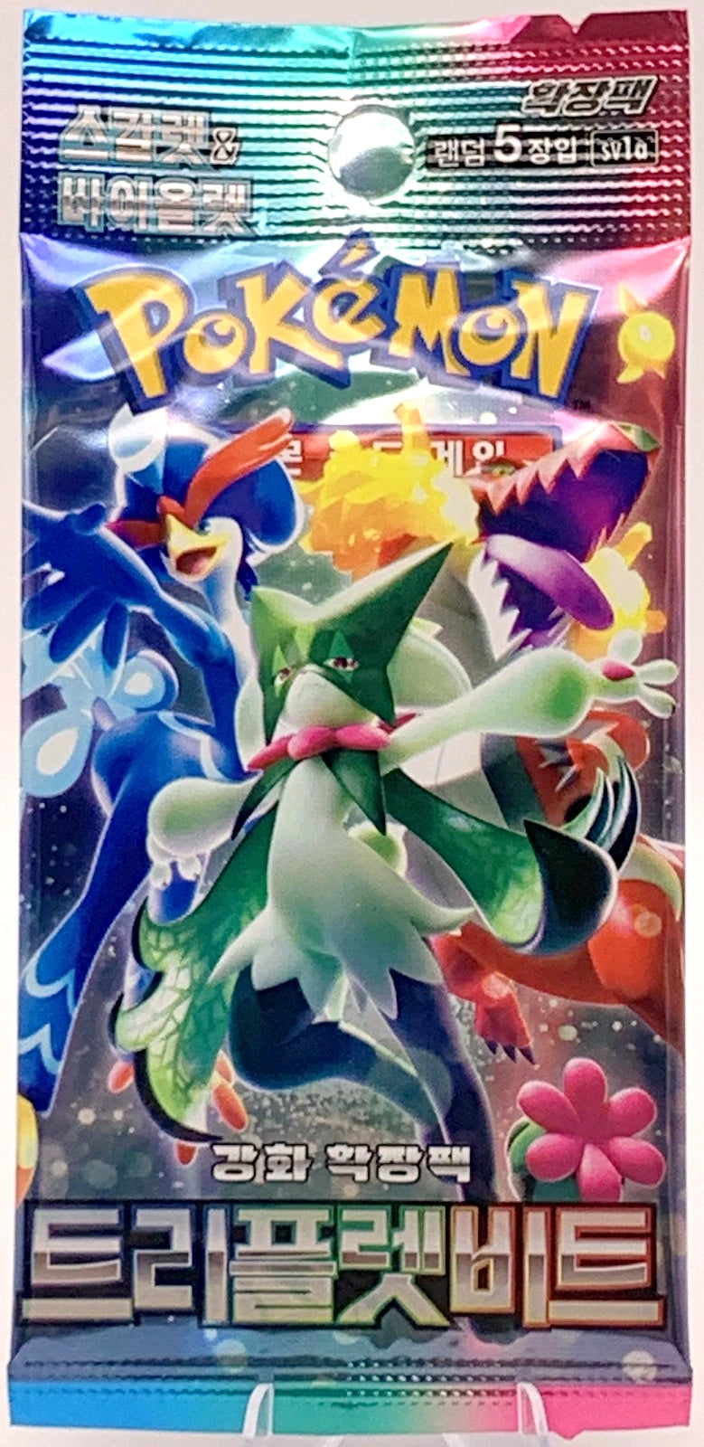 Pokémon Booster Pack – Korean Edition (Triple Beat / Floragato Artwork)